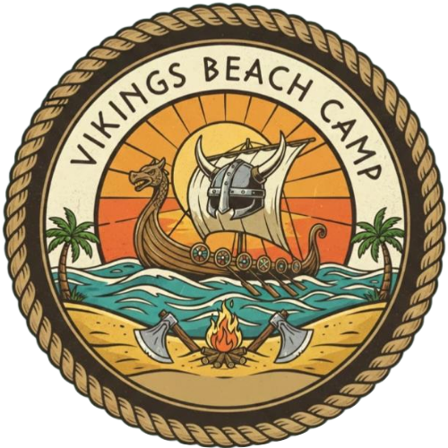 Vikings Beach Camp Logo